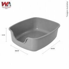 33264 - BANHEIRA GATO FUNDA BIG CINZA