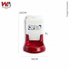 33270 - BEB PRATICO 3 LT VERMELHO