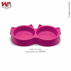 33285 - COMED DUPLO GATO LUXO ROSA