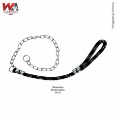 33303 - GUIA ROLICA C/ENF ELO 60CM PRETO