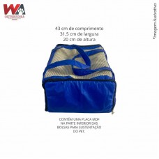 33150 - BOLSA TRANSPORTE AEREO PADRAO AZUL