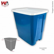 33319 - CONTAINER P/RACAO 20KG AZUL