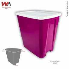33321 - CONTAINER P/RACAO 20KG ROSA