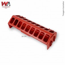 33327 - COMED CALHA LINEAR PLAST 30CM C/6 VERM