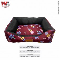 33359 - CAMA ELEFANTE VINHO M