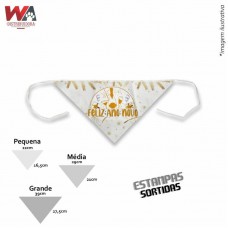 33507 - BANDANA COLECAO ANO NOVO M SORT C/10