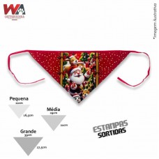 33510 - BANDANA COLECAO NATAL G SORT C/10