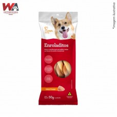 33482 - PETISCO ENROLADITOS PAPAYA 50GR FRANGO