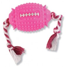 6710 - BRINQ C/CORDA BOLA FUTEBOL AMERICANO G