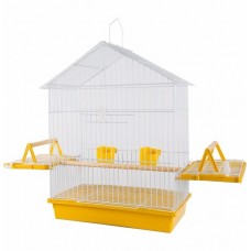 777201 - GAIOLA CALOPSITA TETO ARAMADO AMARELA